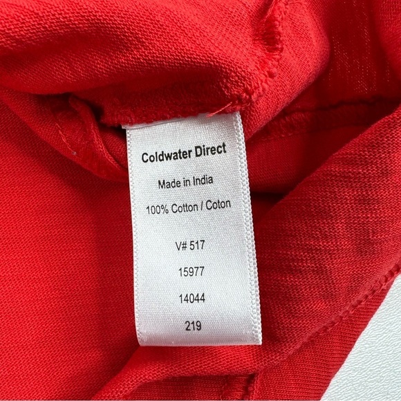 Coldwater Creek 100% Indian Cotton V Neck Blouse Womens 2X - Picture 4 of 9